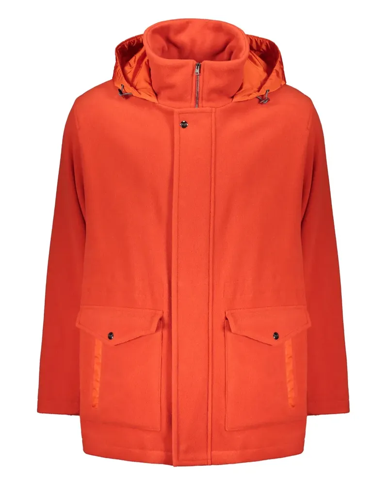 Herno Parka aus Wolle - Orange Orange