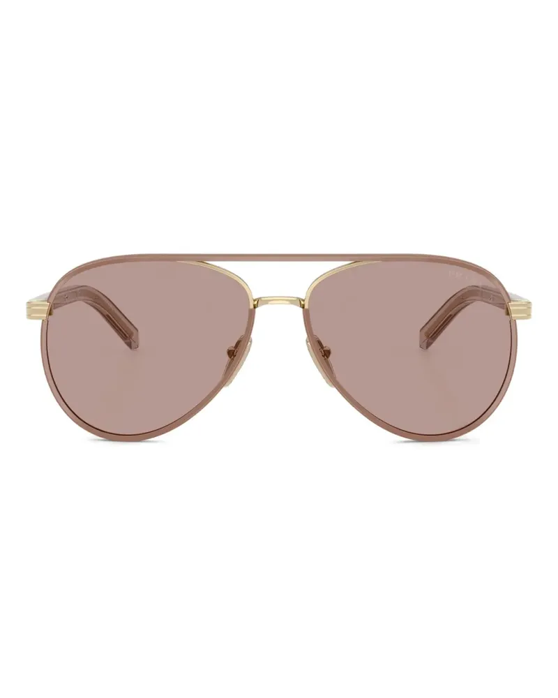 Prada Sonnenbrille mit Doppelsteg - Rosa Rosa