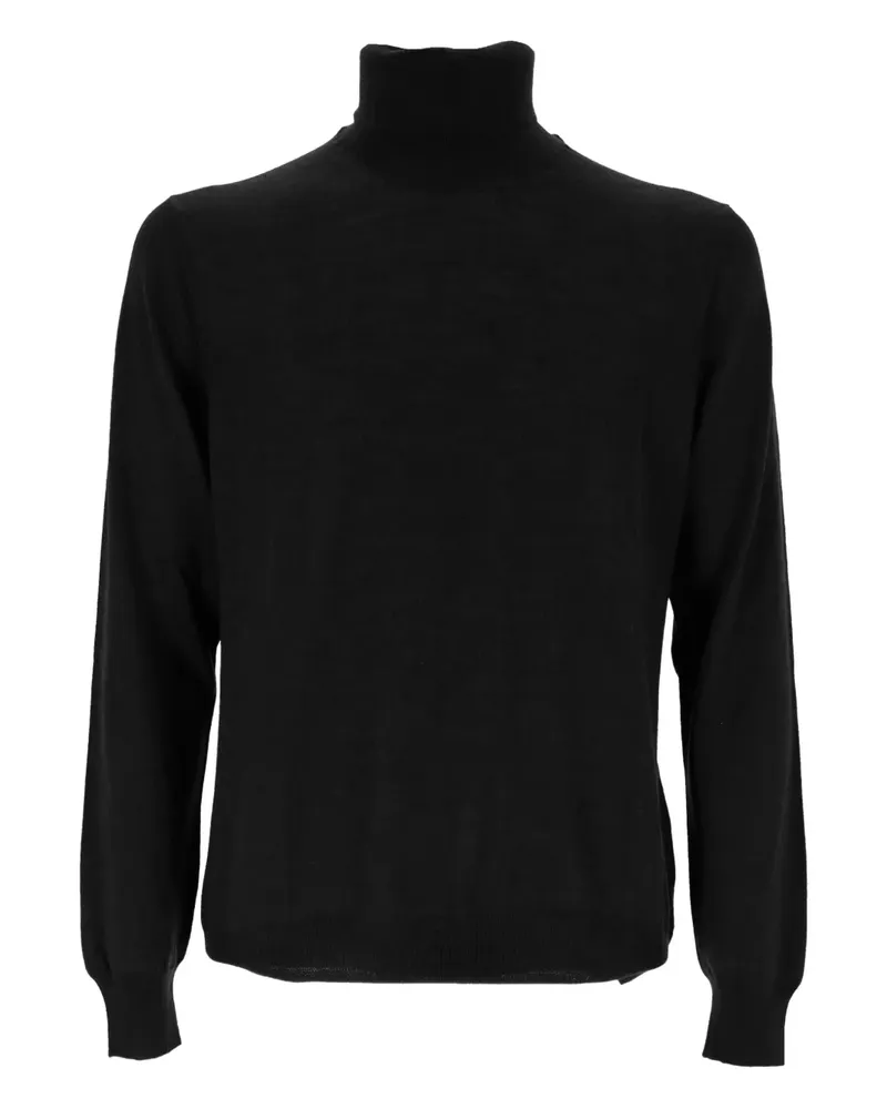 Gran Sasso Pullover mit Rollkragen - Schwarz Schwarz