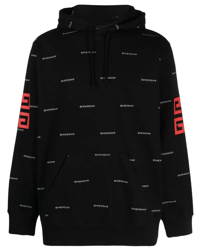 Givenchy Hoodie mit 4G-Print - Schwarz Schwarz