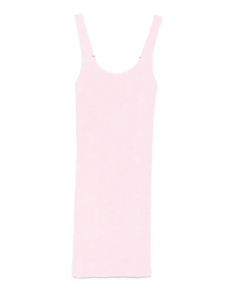 MC2 Saint Barth Deana crinkle-effect mini dress - Rosa Rosa