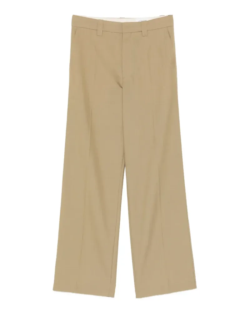 Christophe Lemaire straight tailored trousers - Grün Grün