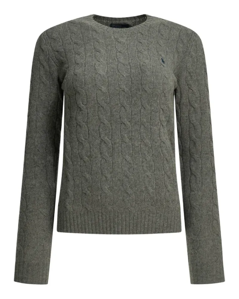 Ralph Lauren cable wool-cashmere crewneck jumper - Grau Grau