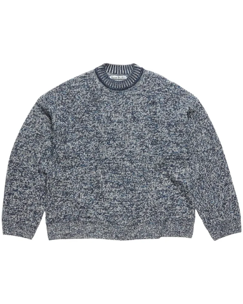 Acne Studios Pullover mit Jacquard - Blau Blau