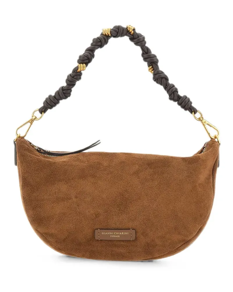Gianni Chiarini Cleo suede shoulder bag - Braun Braun