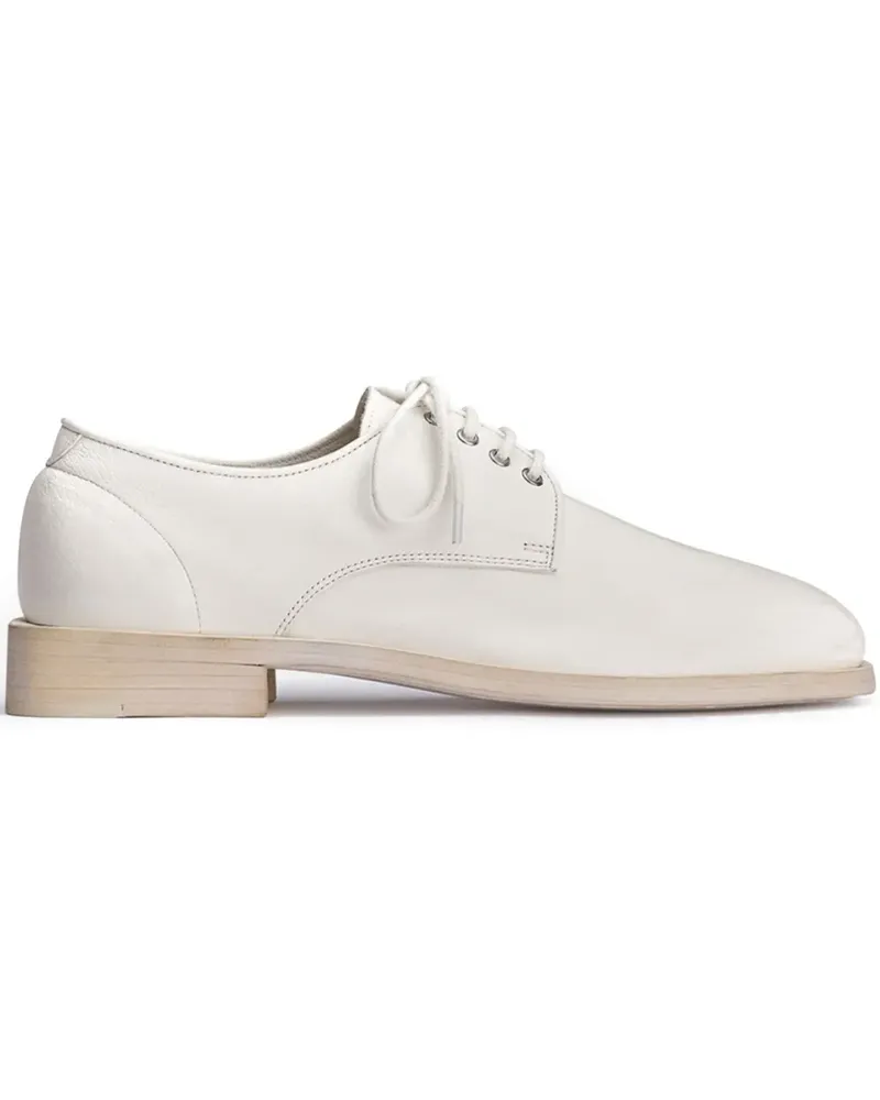Christophe Lemaire Anatomic Schnürschuhe - Weiß Weiß