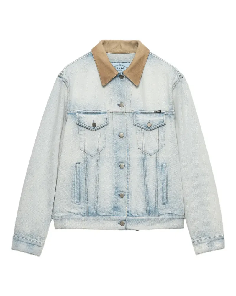 Prada Jacke aus Denim - Blau Blau