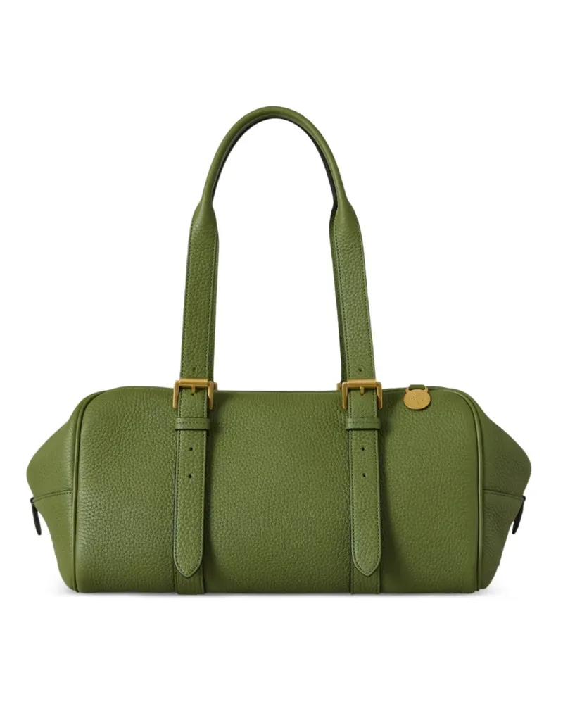 Mulberry Schultertasche mit Logo-Anhänger - Grün Grün