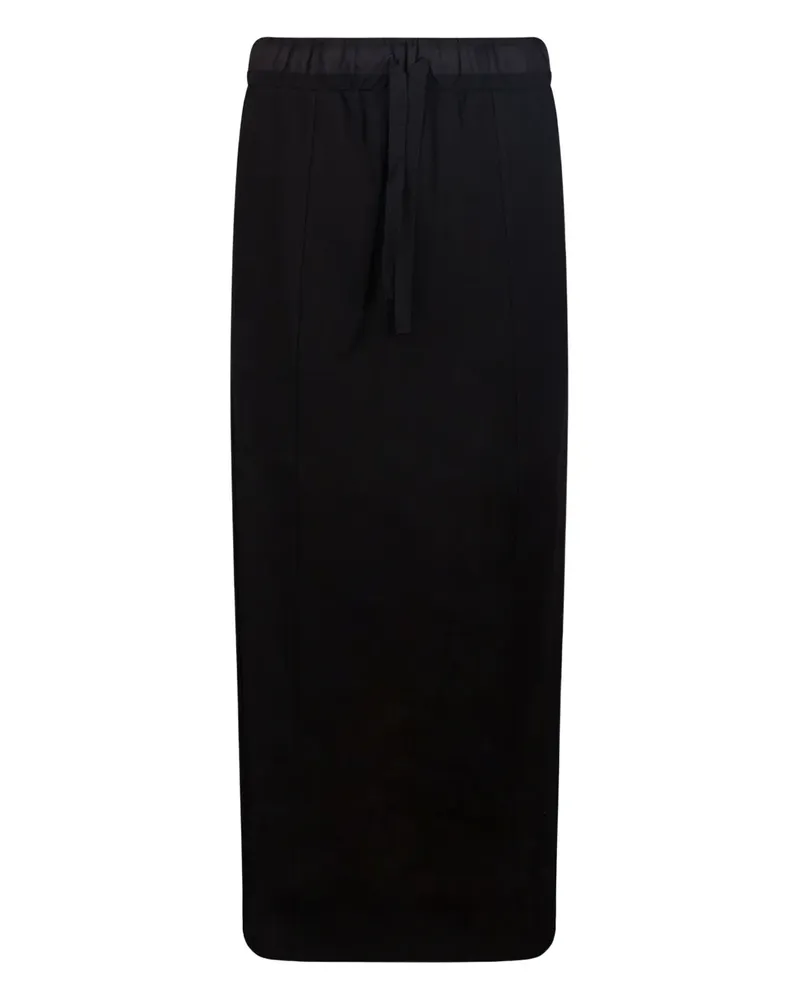 Max Mara Bleistiftrock mit Kordelzug - Schwarz Schwarz
