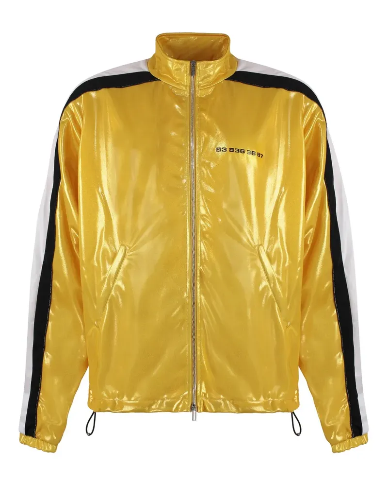 VETEMENTS Jacke mit Seitenstreifen - Gold Gold