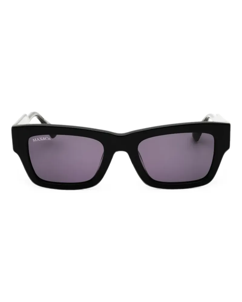 MAX&Co. rectangle-frame sunglasses - Schwarz Schwarz