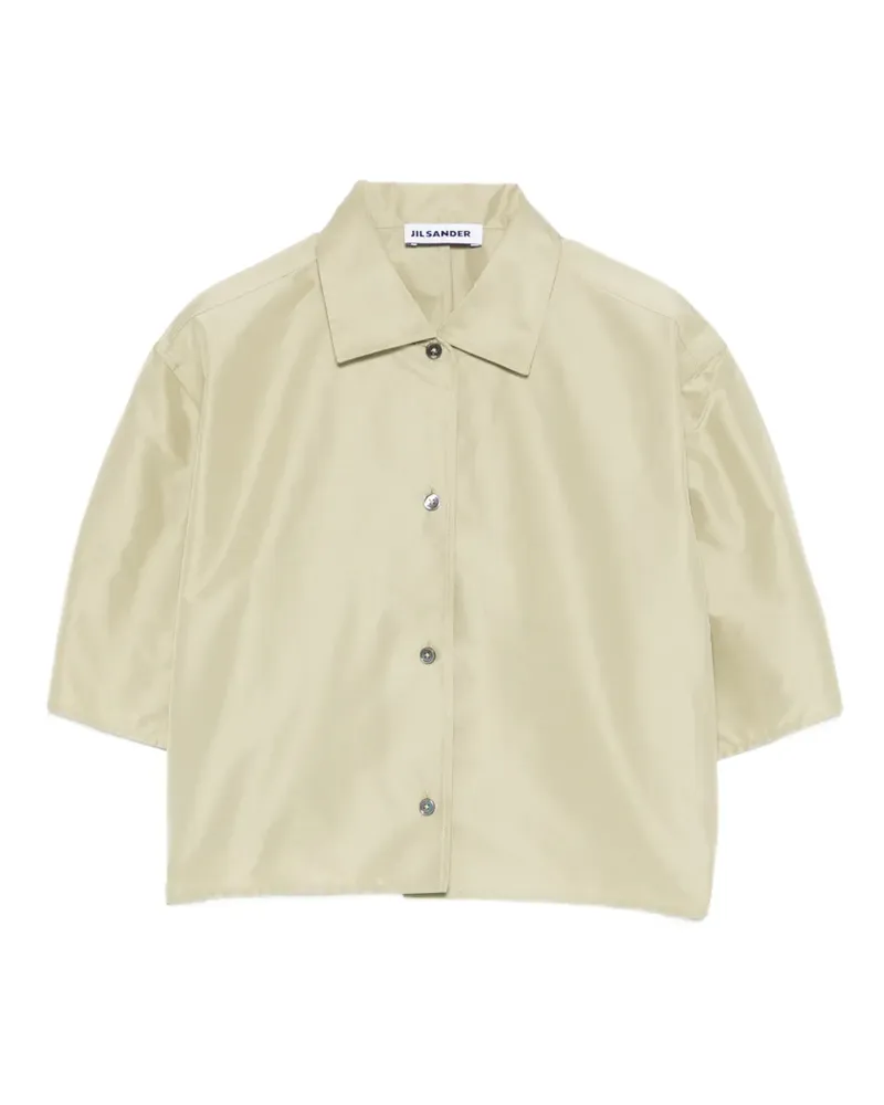 Jil Sander Hemd mit Knopfleiste - Grün Grün