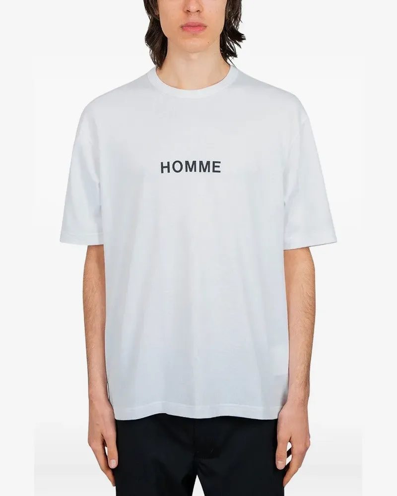 Brain Dead T-Shirt mit Text-Print - Weiß Weiß