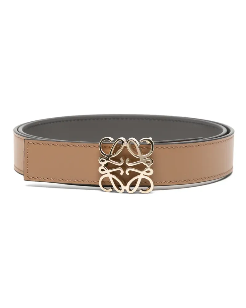 Loewe Anagram reversible belt - Nude Nude