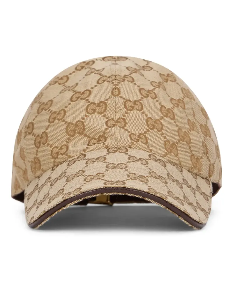 Gucci Baseballkappe aus GG Canvas - Nude Nude