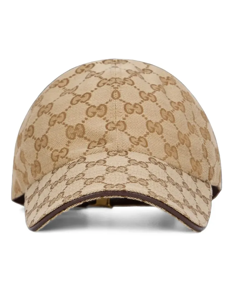 Gucci Baseballkappe aus GG Canvas - Nude Nude