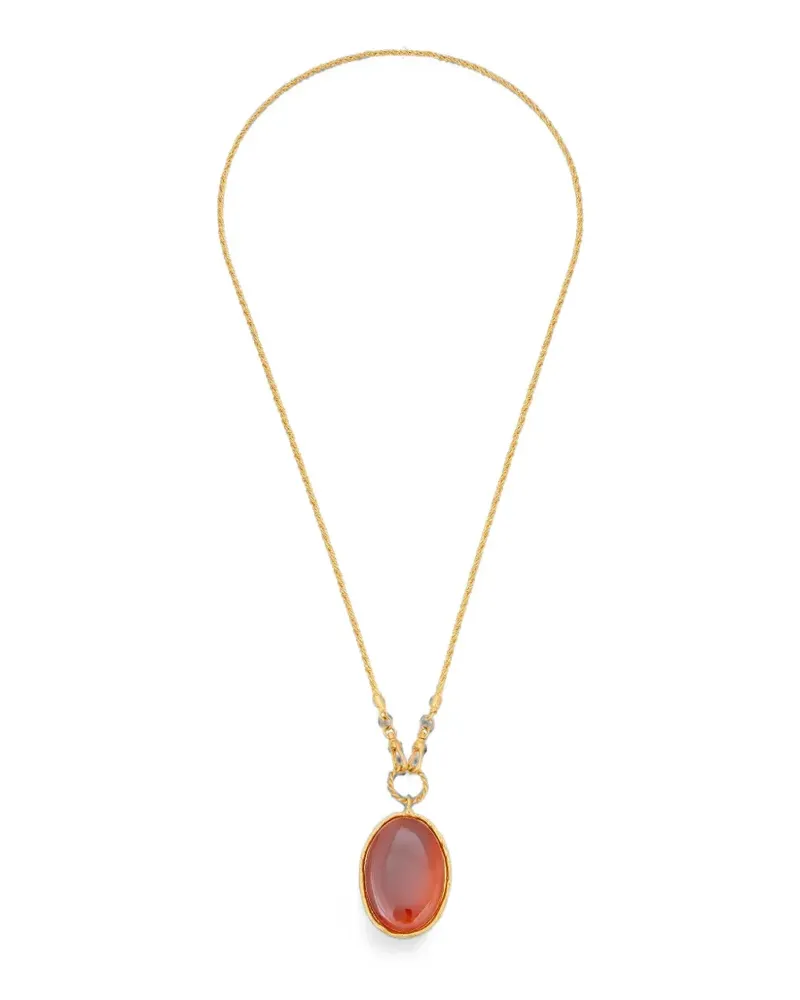 Sylvia Toledano Talisman pendant necklace - Gold Gold