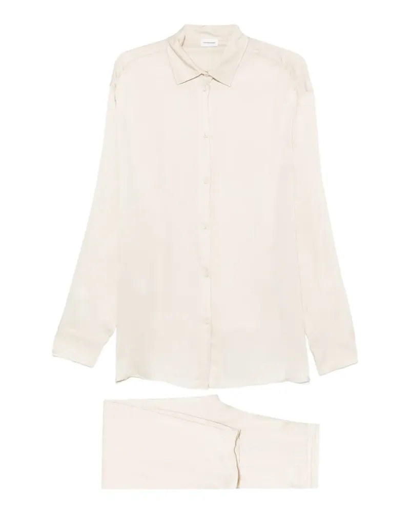 ANDAMANE Set aus Wendela Hose und Hemd - Nude Nude