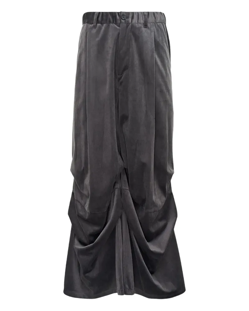 TAAKK velvet trousers - Grau Grau