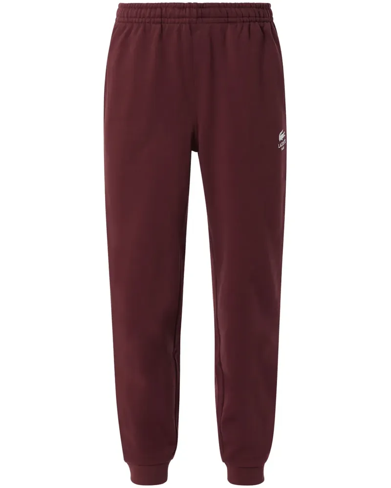 Lacoste Jogginghose mit Logo-Print - Rot Rot