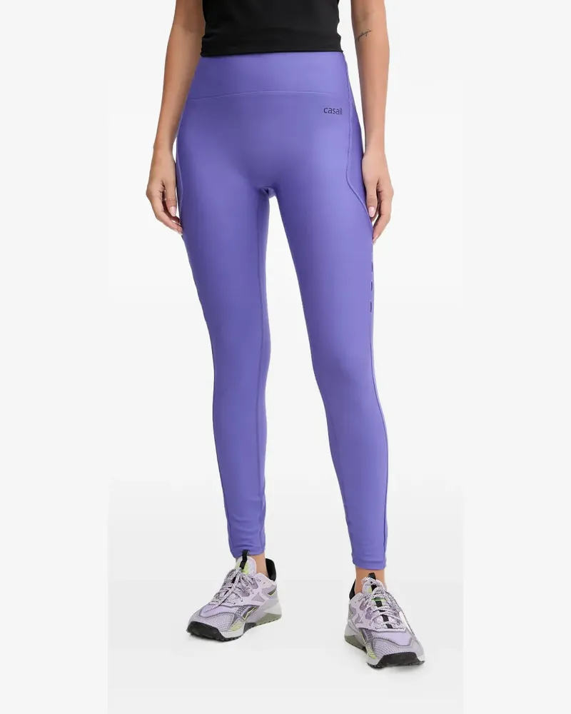 Casall Leggings mit hohem Bund - Violett Violett