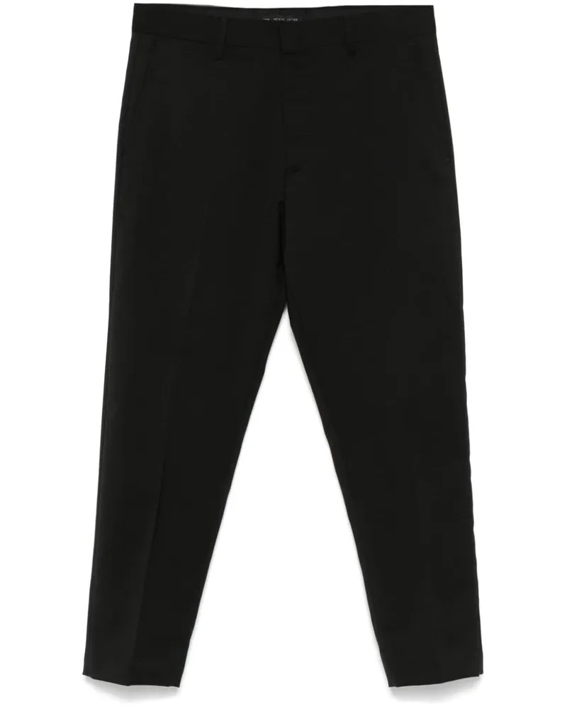 Low Brand Hose mit Tapered-Bein - Schwarz Schwarz