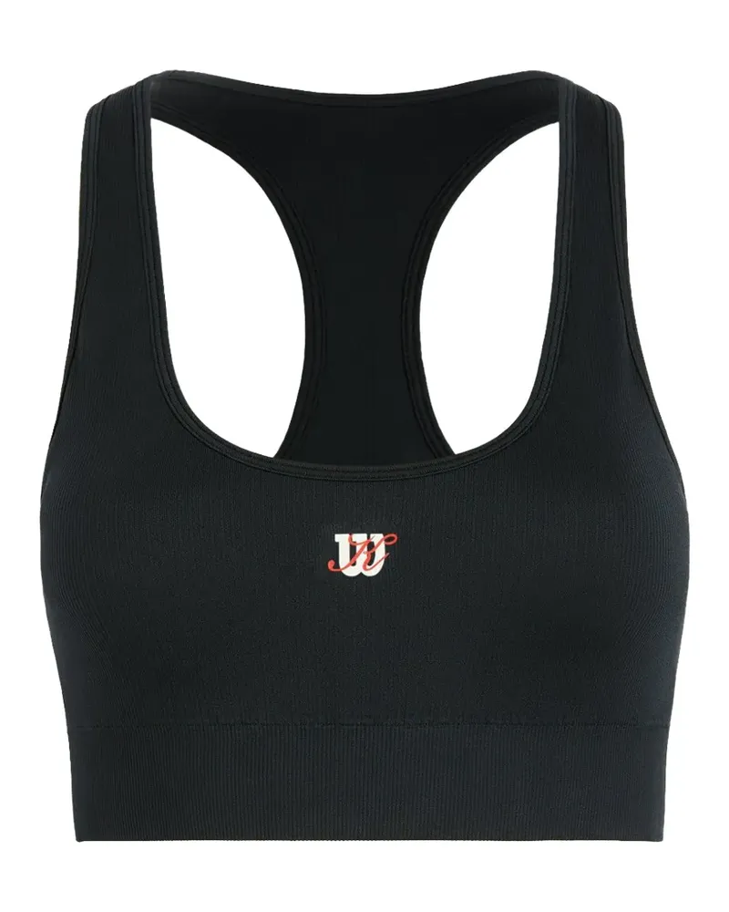 KITH x Wilson Ace nahtloser Sport-BH - Schwarz Schwarz