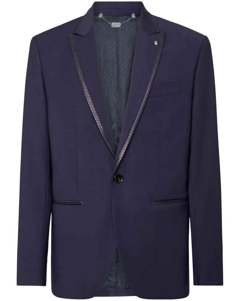 Billionaire Einreihiges Sakko - Blau Blau