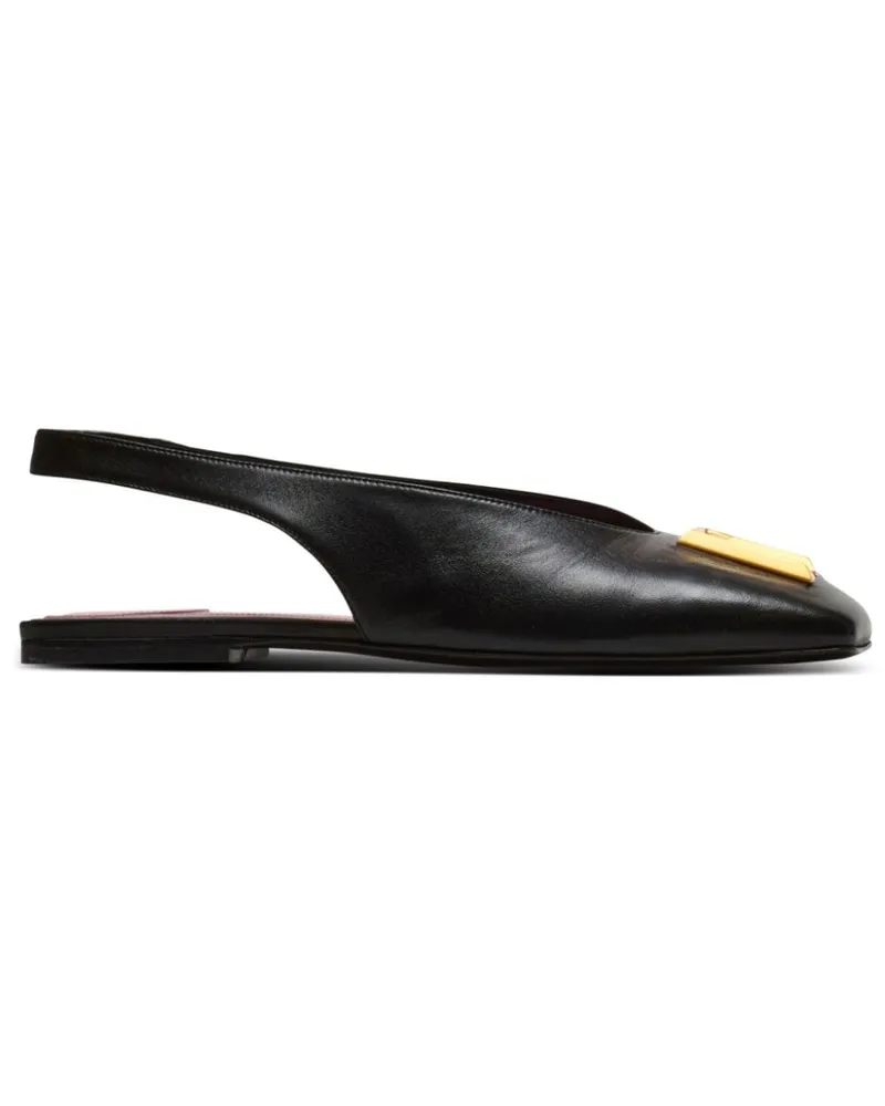 Balmain Eden Ballerinas - Schwarz Schwarz