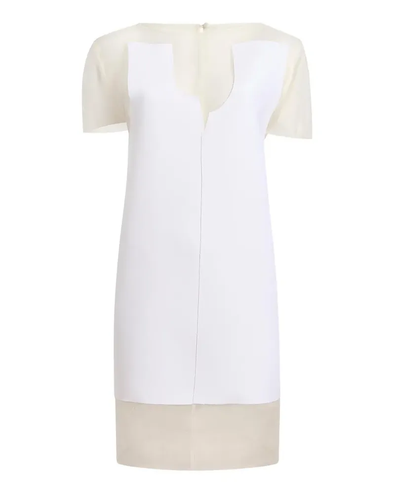 KHAITE Winona' Minikleid - Weiß Weiß