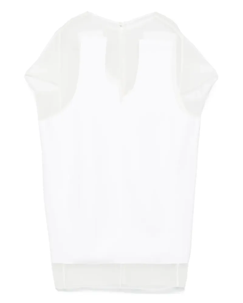 KHAITE Winona' Minikleid - Weiß Weiß