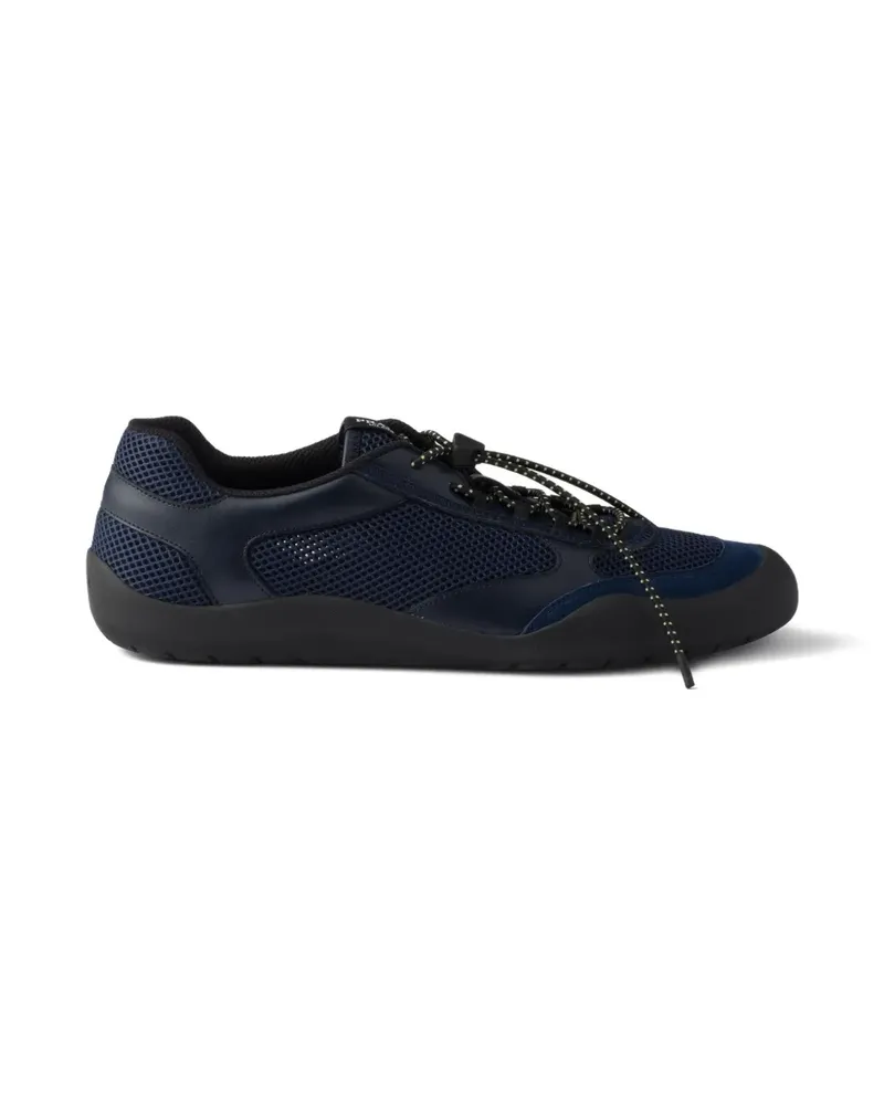 Prada Geometrische Speedrock Sneakers - Blau Blau