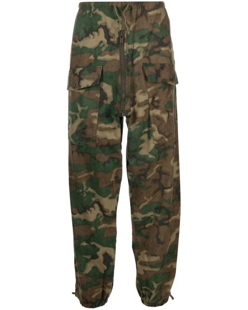 Givenchy Cargohose mit Camouflage-Print Braun