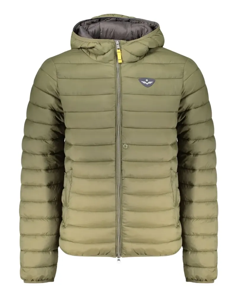 Armata di mare logo-patch hooded jacket - Grün Grün