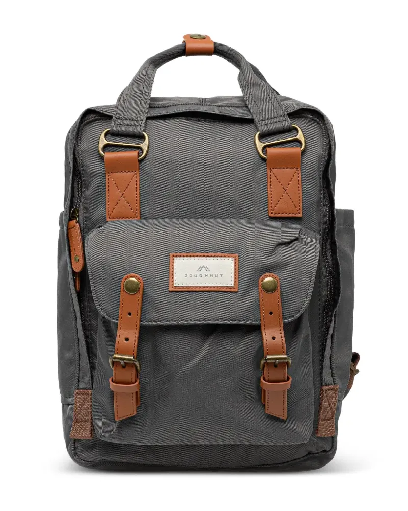 DOUGHNUT Macaroon buckled backpack - Grau Grau