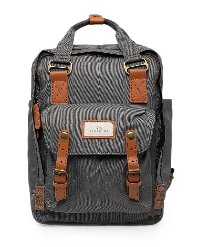 DOUGHNUT Macaroon buckled backpack - Grau Grau
