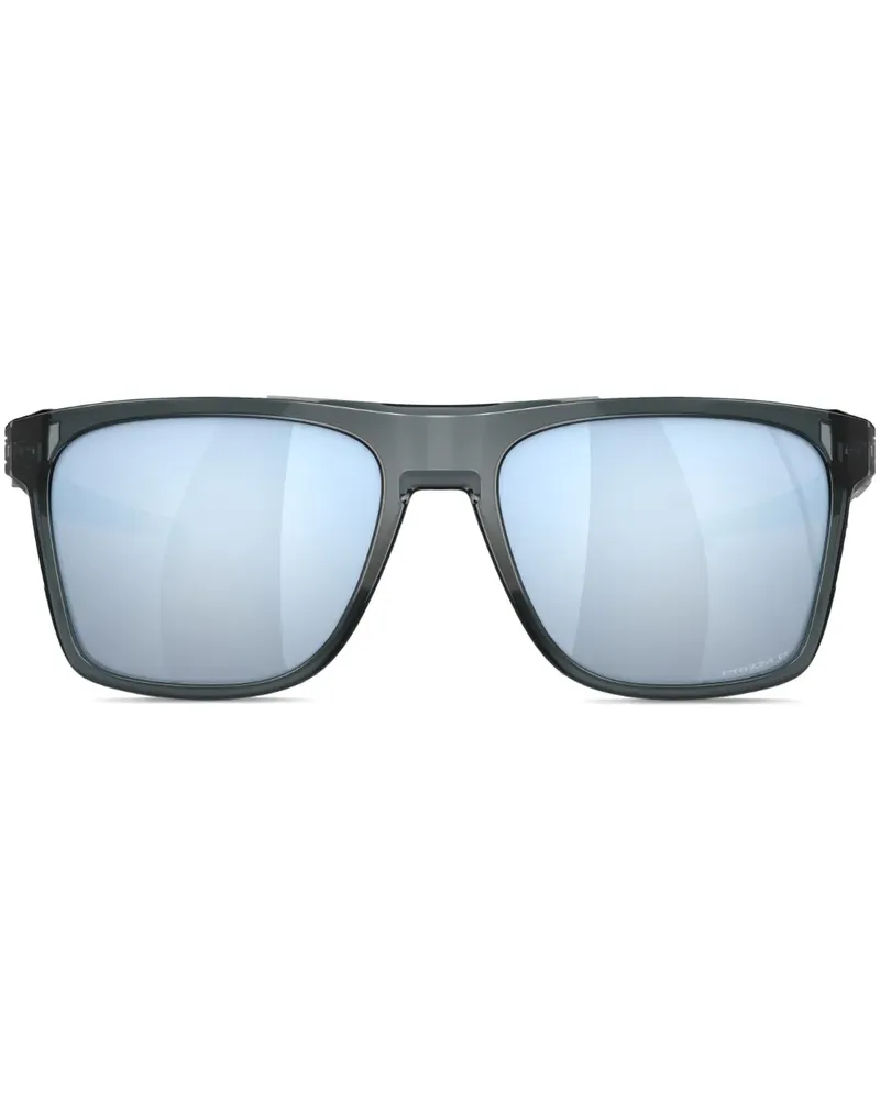 Oakley Eckige Leffingwell Sonnenbrille - Schwarz Schwarz