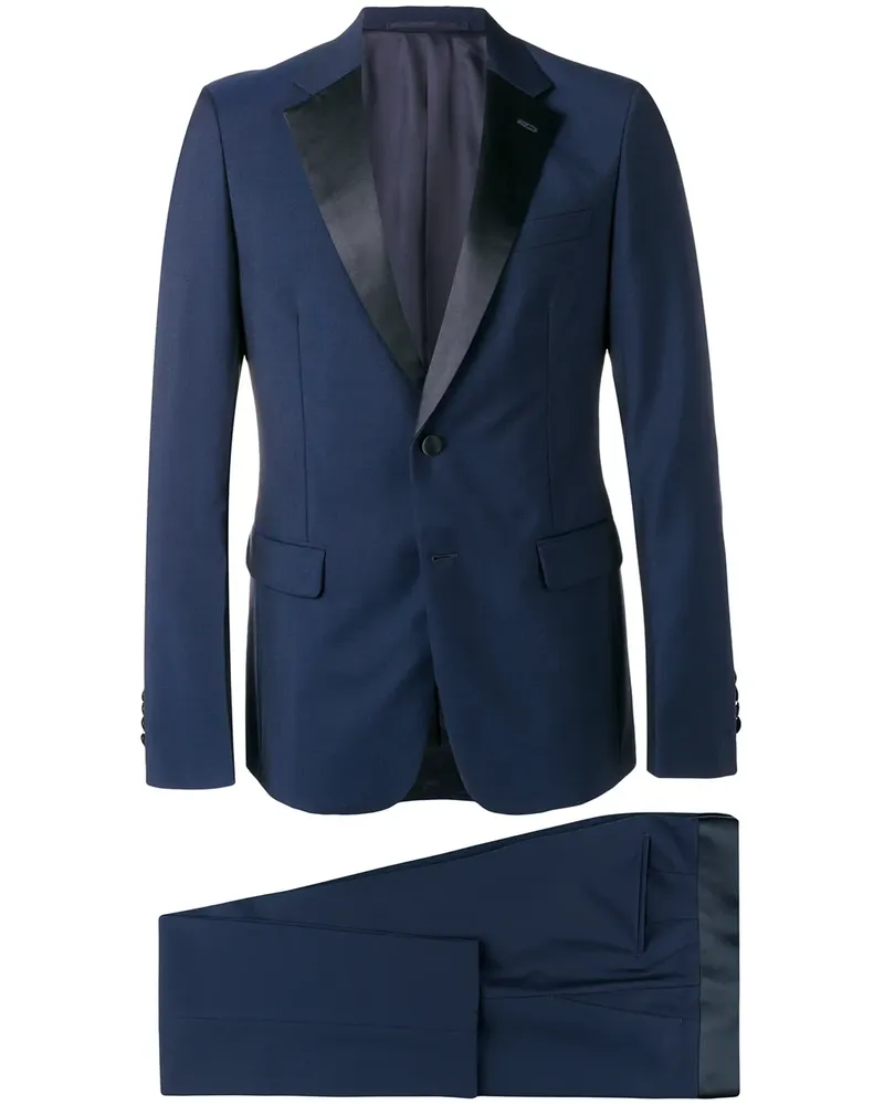 Prada Einreihiger Smoking - Blau Blau