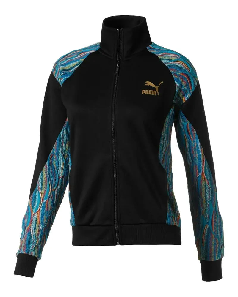 Puma Sweatshirtjacke mit Reißverschluss - Schwarz Schwarz