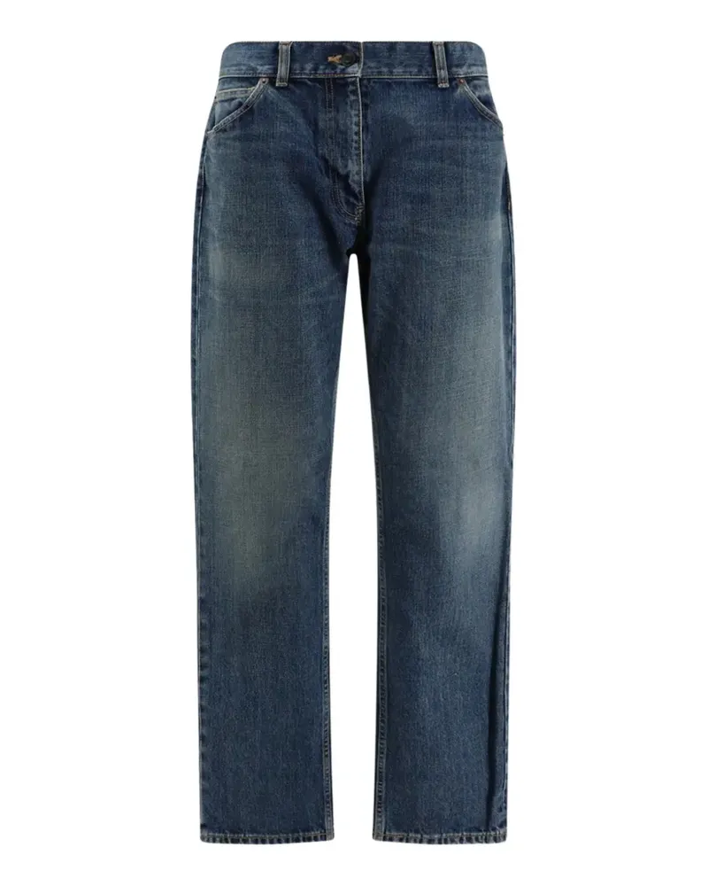The Row five-pocket straight-leg jeans - Blau Blau