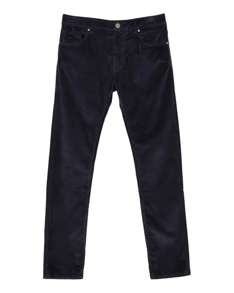 Jacob Cohën Hose mit Cordstruktur - Blau Blau