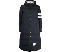 Daunenmantel mit Kapuze - Blau