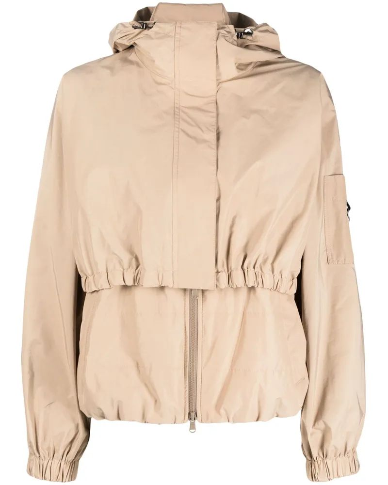 Brunello Cucinelli Kapuzenjacke im Layering-Look - Nude Nude