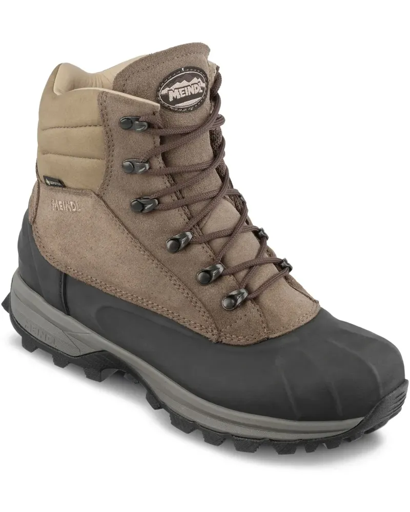 Meindl Lederstiefel mit Schnürung - Braun Braun