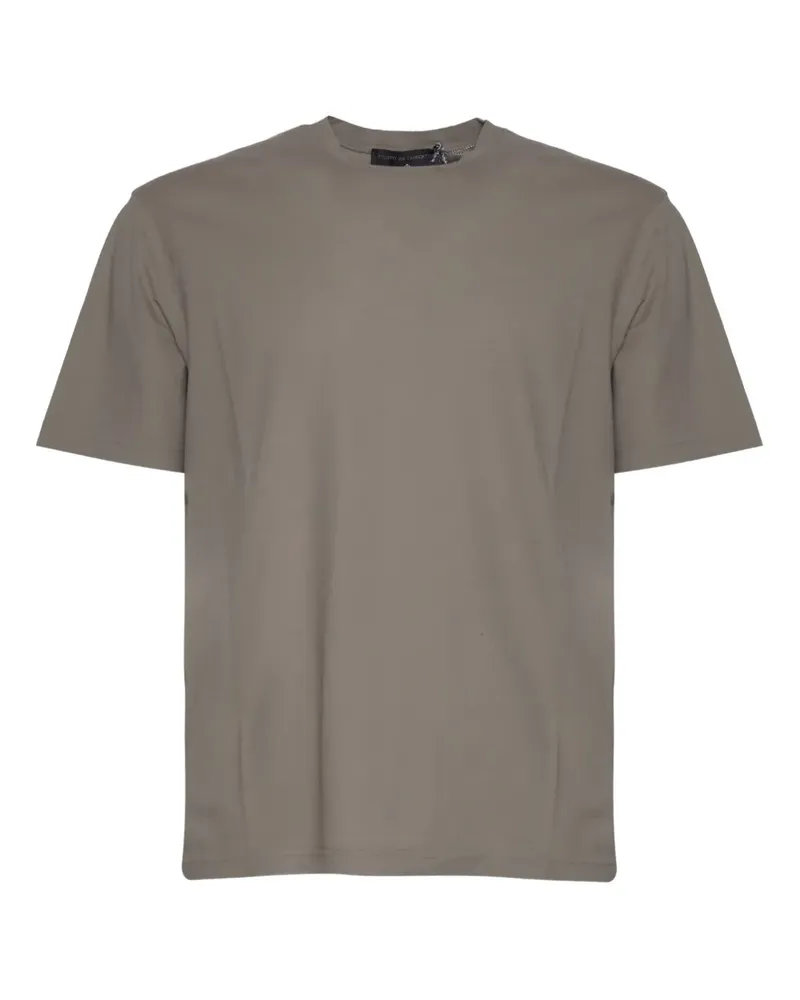 Filippo de Laurentiis T-Shirt mit Rundhalsausschnitt - Nude Nude