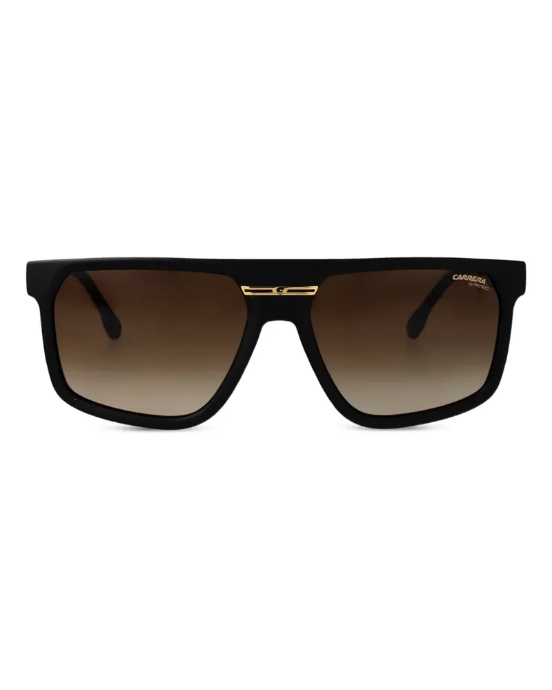 Carrera Victory C 14/S Sonnenbrille mit eckigem Gestell - Schwarz Schwarz
