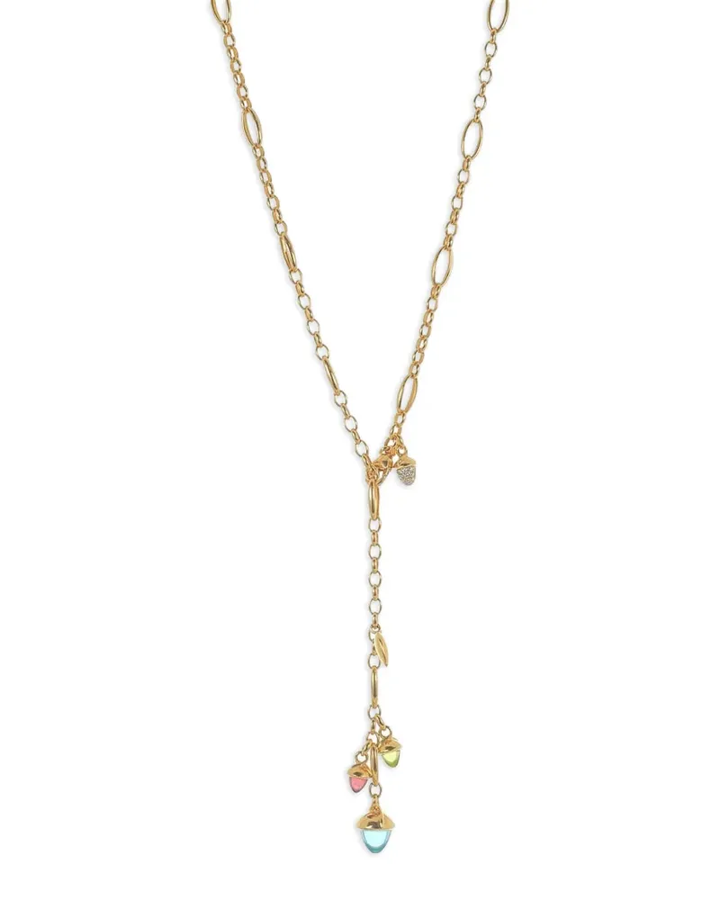 TAMARA COMOLLI Candy Mikado Halskette mit Topas und Peridot - Gold Gold