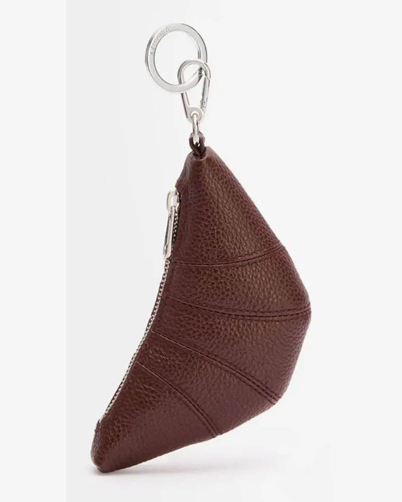 Christophe Lemaire Mini Croissant Schlüsselanhänger - Braun Braun