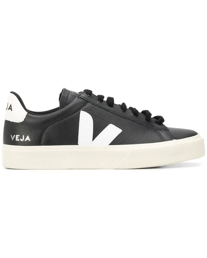 VEJA Sneakers mit Logo-Print - Schwarz Schwarz