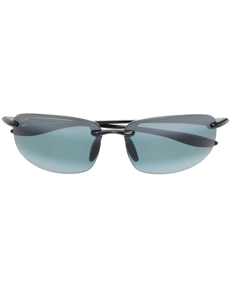 Maui Jim Bifokale Ho'okipa Reader Sonnenbrille - Schwarz Schwarz